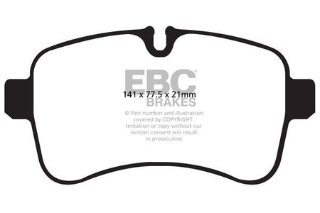 DP1979 - Sada brzdových destiček Série ULTIMAX2 EBC Brakes