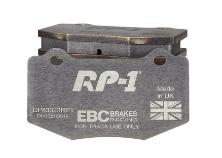 DP83023RP1 - Sada závodních brzdových destiček Série RP-1 Racing EBC Brakes