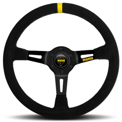 Semišový volant MOMO Model 08