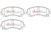 Přední brzdové destičky DBA Brake Pads Street Performance Hawk HB810x.624 - DB2341SP CHEVROLET Thailand Colorado HOLDEN INFINITI Q50 Sport Q60 Coupe NISSAN X-Trail 7 Seat RENAULT Koleos 2