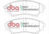Přední brzdové destičky DBA Brake Pads Street Performance Hawk HB472x.650 - DB1681SP FORD Everest 1st Gen 2nd Ranger MAZDA B2500 Pick Up BT-50