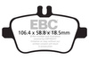 DPX2157 - Sada brzdových destiček Série ULTIMAX2 EBC Brakes