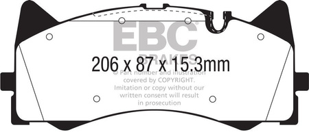 DP52298NDX - Sada brzdových destiček Série BLUESTUFF NDX EBC Brakes
