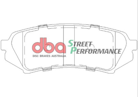 Zadní brzdové destičky DBA Brake Pads Street Performance Hawk HB427x.685 - DB1383SP TOYOTA Landcruiser HDJ100 HDJ101 UZJ100