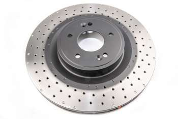 Přední brzdový kotouč DBA DBA disc brake - 4000 series - Drilled - DBA43342XD KIA Stinger