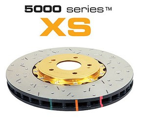 Přední brzdový kotouč DBA 5000 series - XS - DBA5418GLDXS MITSUBISHI Lancer Evo 5 6 7 8 9