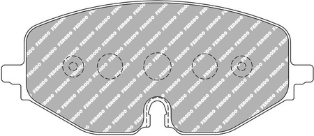 Přední brzdová destička Ferodo Racing DS2500 FCP5194H AUDI A3 Sportback SKODA OCTAVIA V NX3 Combi NX5 VOLKSWAGEN GOLF VIII CD1 Variant CG5 