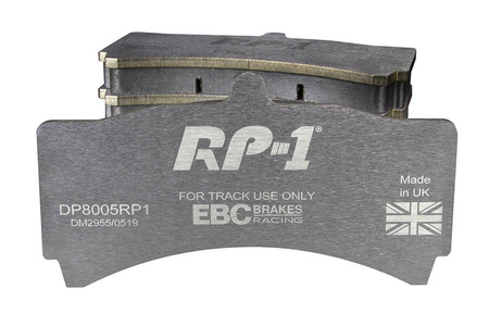 DP8005RP1 - Sada závodních brzdových destiček Série RP-1 Racing EBC Brakes