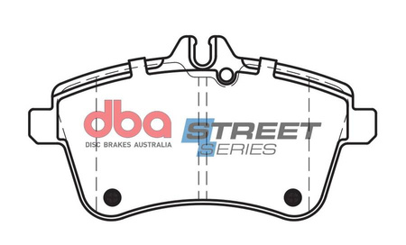 Přední brzdové destičky DBA Brake Pads Street Series Ceramic - DB2233SS MERCEDES-BENZ A-Class W169 A200 A200D B-Class W245 B170 B180 B180D B200 B200D