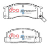 Přední brzdové destičky DBA Brake Pads Street Series Ceramic - DB1215SS TOYOTA Estima Lite-Ace Lucida Previa