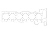 Gsket Athena Head BMW M52B25TU/28TU M54B25/B30 TH.1,5 D.87,6