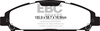 DP33039C - Sada brzdových destiček Série REDSTUFF EBC Brakes