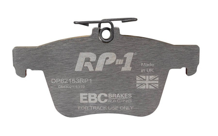 DP82153RP1 - Sada závodních brzdových destiček Série RP-1 Racing EBC Brakes