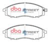 Přední brzdové destičky DBA Brake Pads Street Series Ceramic - DB1439SS NISSAN NP300 D40 Navara D22