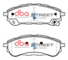 Zadní brzdové destičky DBA Brake Pads Street Series Ceramic - DB15016SS FORD Ranger