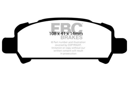 DP51293NDX - Sada brzdových destiček Série BLUESTUFF NDX EBC Brakes