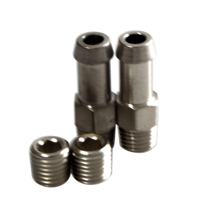 Turbosmart Wastegates ventil 1/16NPT 6mm Hose Tail Fittings + Blanks