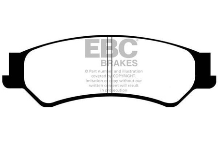DP1500 - Sada brzdových destiček Série ULTIMAX2 EBC Brakes