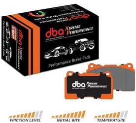 Přední brzdové destičky DBA Brake Pads Xtreme Performance Hawk HB460x.580 - DB1331XP CHEVROLET M.East S.Africa HOLDEN Aust NZ OPEL Monaro VAUXHALL