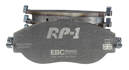 DP82127RP1 - Sada závodních brzdových destiček Série RP-1 Racing EBC Brakes
