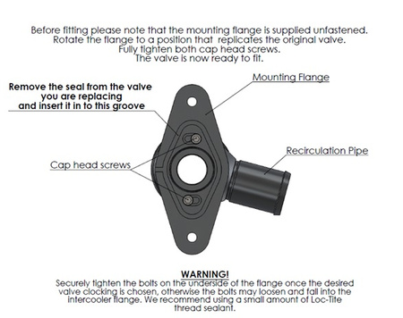 Recirkulační ventil pro Subaru Impreza 2008 WRX