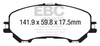 DPX3032 - Sada brzdových destiček Série ULTIMAX2 EBC Brakes