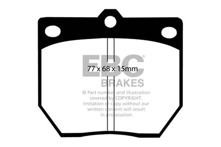 DP273 - Sada brzdových destiček Série ULTIMAX2 EBC Brakes