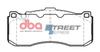 Přední brzdové destičky DBA Brake Pads Street Series Ceramic - DB2195SS BMW 1 Series E82 Coupe 135 E88 Convertible MINI Hatch 2nd Gen R56