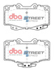 Přední brzdové destičky DBA Brake Pads Street Series Ceramic - DB1149SS TOYOTA Aust NZ 4 Runner LN130 VZN185 Hi-Lux KDN165 LN105 LN165 RN YN106 Hilux Surf KZN185 LN106 LN131 LN167 LN170 LN172 RZN185 VZV130 VZV185 Landcruiser HZJ70 HZJ73 HZJ75 KDJ90 KDJ95
