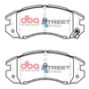 Přední brzdové destičky DBA Brake Pads Street Series Ceramic - DB1185SS SUBARU Impreza Legacy BC5 BD9 BF5 BG5 BG9 - Not UK