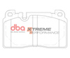 Přední brzdové destičky DBA Brake Pads Xtreme Performance - DB15111XP AUDI A6 C7 quattro Avant A7 4G8 Q5 8R PORSCHE Macan