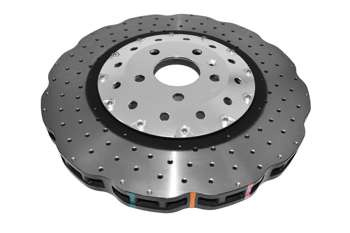 Přední brzdový kotouč DBA 5000 series - Křížově vrtané/prohlubně - DBA53002WSLVXD AUDI RS6 C7 RS7 4G8