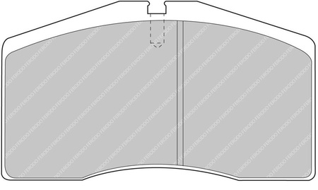 Přední brzdová destička Ferodo Racing DS3000 FCP891R AUDI A8 S8 Quattro PORSCHE 911 964 993 928 968 993,