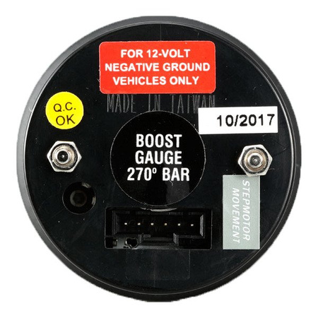 Auto Gauge Turbo Boost Gauge - SMOKE