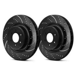 GD572 - Brzdové kotouče Sportovní Vroubkovaný a vrtané Série GD (Pár) EBC Brakes