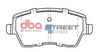 Přední brzdové destičky DBA Brake Pads Street Series Ceramic - DB2366SS NISSAN Micra K13 Note OPEL Agila SUZUKI Splash Swift Z31 VAUXHALL