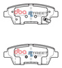 Zadní brzdové destičky DBA Brake Pads Street Series Ceramic - DB15022SS HYUNDAI Equus Genesis BH Coupe DH Grand Sante Fe Santa KIA Sorento Stinger