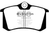 DP31230C - Sada brzdových destiček Série REDSTUFF EBC Brakes