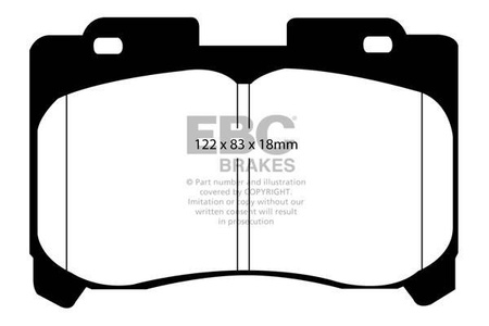 DP31004C - Sada brzdových destiček Série REDSTUFF EBC Brakes