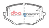 Přední brzdové destičky DBA Brake Pads Street Series Ceramic - DB1282SS MAZDA MX5 Mk1 NA Mk2 NB