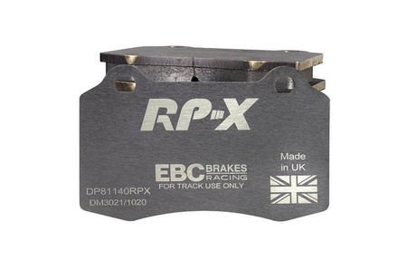DP81140RPX - Sada závodních brzdových destiček Série RP-X Racing EBC Brakes