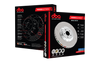 Přední brzdový kotouč DBA 5000 series - Drážka vlevo/vpravo - Pouze rotor - DBA52371.1RS NISSAN GT-R R35