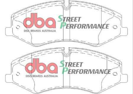Přední brzdové destičky DBA Brake Pads Street Performance Hawk HB684x.694 - DB2203SP LAND ROVER Defender 110 L663 90 Discovery 4 5 Range L322 L405 Sport L320 L494