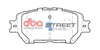 Přední brzdové destičky DBA Brake Pads Street Series Ceramic - DB1462SS TOYOTA Camry MCV30 ACV30