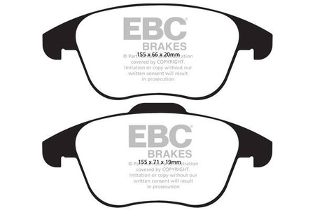 DP1997 - Sada brzdových destiček Série ULTIMAX2 EBC Brakes
