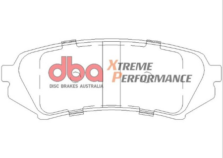 Zadní brzdové destičky DBA Brake Pads Xtreme Performance ECE R90 certified Hawk HB427x.685 - DB1383XP TOYOTA Landcruiser HDJ100 HDJ101 UZJ100