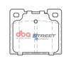 Přední DBA brzdové destičky Street Series Ceramic - DB538SS