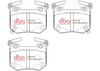 Zadní brzdové destičky DBA Brake Pads Xtreme Performance ECE R90 certified - DB15004XP KIA Stinger
