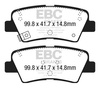 DPX2188 - Sada brzdových destiček Série ULTIMAX2 EBC Brakes
