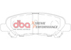 Zadní brzdové destičky DBA Brake Pads Xtreme Performance - DB2005XP TOYOTA Highlander